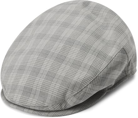 Mateo Grijze Geruite Moda Platte Pet