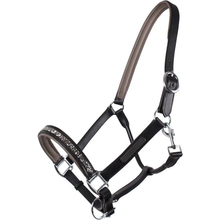 Lederen halster QHP Lupine
