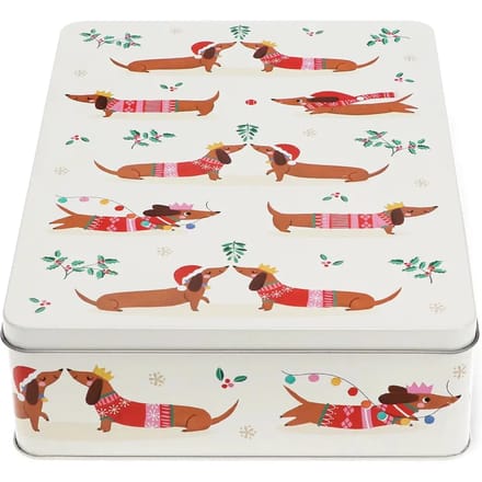 Opbergdoos Rex London Festive Sausage Dog