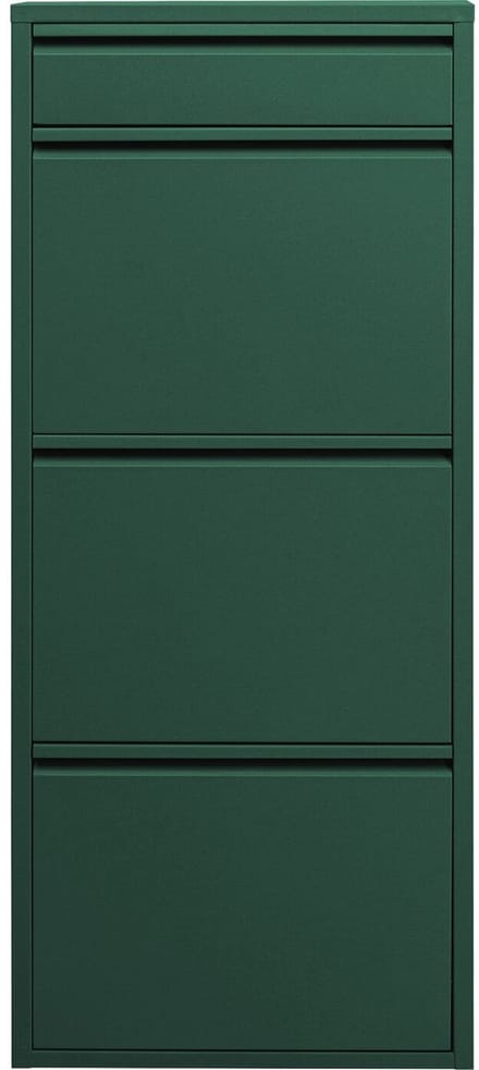Schoenenkast Caruso groen 3+1 laden Kare Design