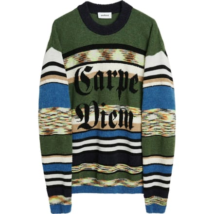 Soulland Carpe Diem Jumper Multi Dark Größe: XS/S | Strickpullover Outlet | Unisex