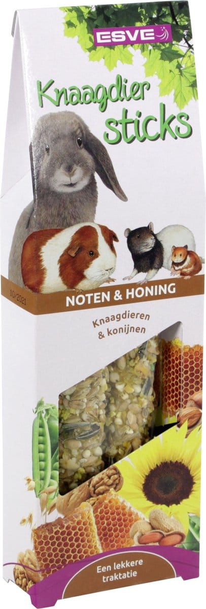 ESVE STICK KNAAGD NOTEN&HONING 2 ST