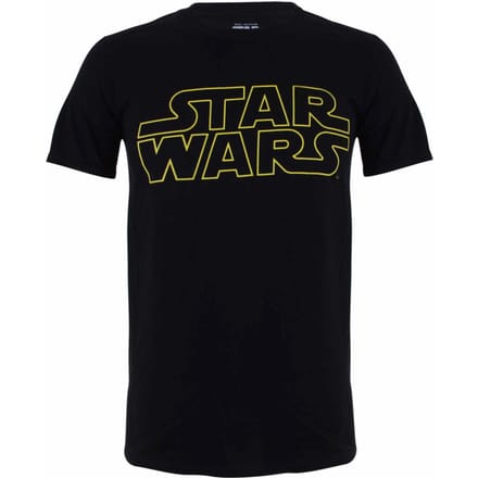 Star Wars Herenlogo T-Shirt (Zwart)