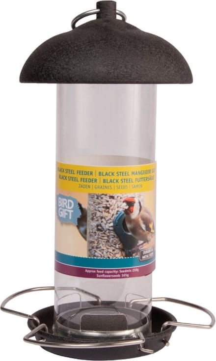 Buzzy Birds Bird Gift Blacksteel Zaadfeeder