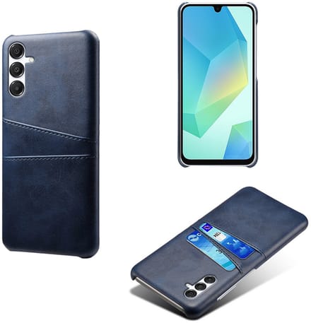Backcover met Opbergvakjes + Screenprotector voor Galaxy A17 4G/5G _ Blauw
