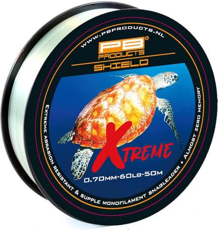 PB Products - Shield Xtreme Snagleader Voorslag 60 lb - 50 meter