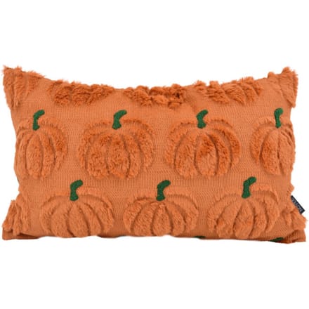 NOVÉE Sierkussen furry pumpkin | 30 x 50 cm | polyester