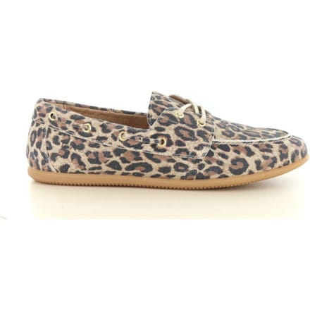 DWRS Latty leopard mocassins cognac
