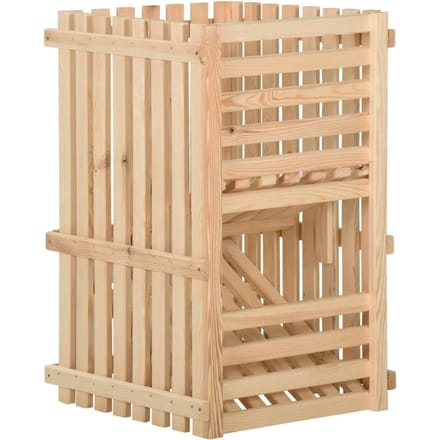 vidaXL - Aardappelkist - 50x50x80 - cm - massief - grenenhout
