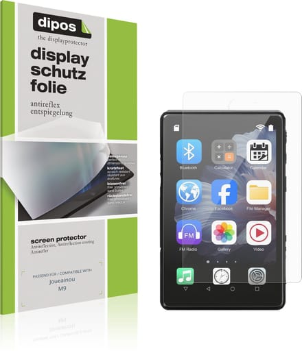 dipos – 4x Matte Beschermfolie geschikt voor Joueainou M9 | Krasbestendige & antireflecterende Screenprotector Ultra-Thin