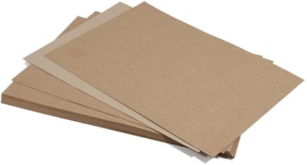 Netuno - bruin ecologisch papier - A4 - 21 x 29,7 cm - 20 vellen - 250 gram - Eko Kraft