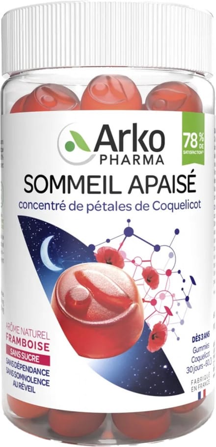 Arkopharma Gekalmeerde Slaap 60 Gummies