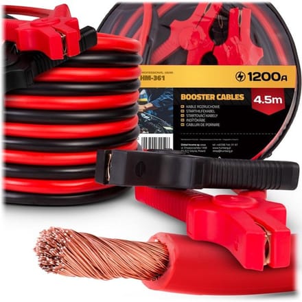 Startkabels 4,5m 1200A HM-361 Humberg