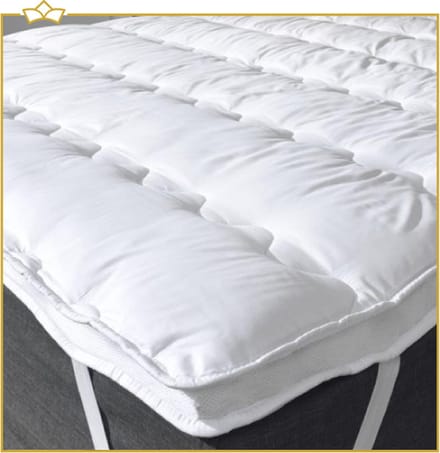 ATTREZZO® Topdekmatras - 3D air topper - 90x210 cm - luxe matrastopper / oplegmatras