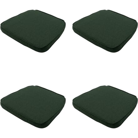 Madison - Zitkussen Wicker Green canvas eco+ - Ca. 48x48 cm - Set van 4