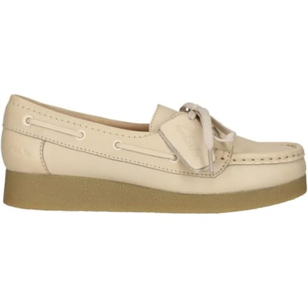 Clarks Wallabee EVO Sea - dames veterschoen - Beige - maat 38 (EU) 5 (UK)