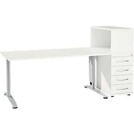 Schäfer Shop Select bureaumeubelset LOGIN 2-delig, bureau B 1600 mm