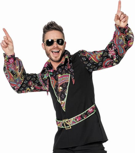 Hippie shirt man - Maat 52
