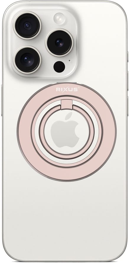 Rixus RXPH30G MagGo Magnetic Ring Holder Titanium Gold