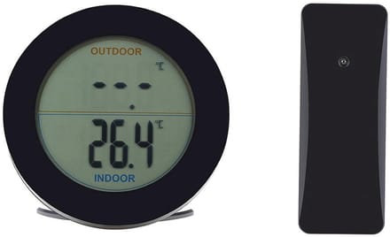Draadloos Weerstation met Binnen- en Buitenthermometer en LCD Scherm
