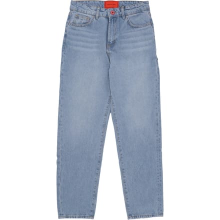 Jeans Man Skull Print Denim Blue