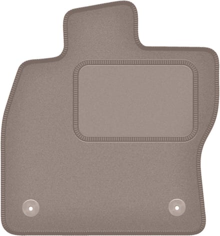 Beige bestuurdersmat voor: Seat Tarraco 7-zits (2018-)