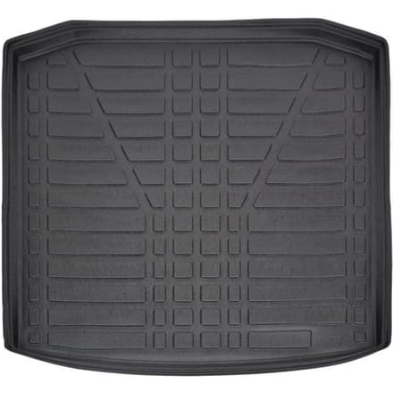 Kofferbakmat - SCOUTT - Skoda Octavia 4 - TPE Rubber - 100% Waterdicht - Antislip zwart