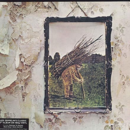 LP Plaat LED ZEPPELIN  Untitled 180g 8122796577 Atlantic 2020 Europa Rock black