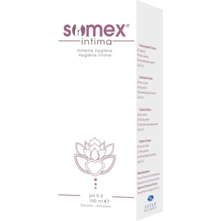 Somex Intima - Intieme Hygiëne, Verzorgende Crème 100 Emulsie
