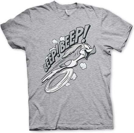 Looney Tunes BEEP BEEP T-shirt Heather-grijs