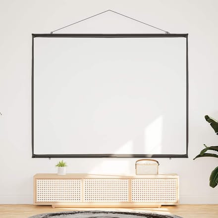 vidaXL - Projectiescherm - wandhangend - 90 - inch - 4:3