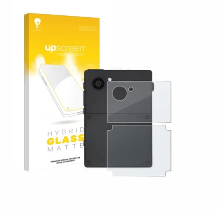 upscreen - Screenprotector voor Light Phone 3 (Achterkant) - Folie Beschermfolie Beschermglas matte