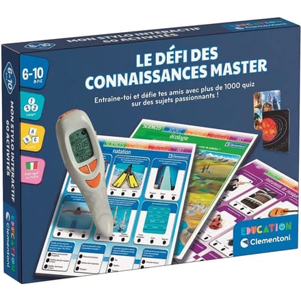 Educatieve spellen kennisuitdaging master Clementoni