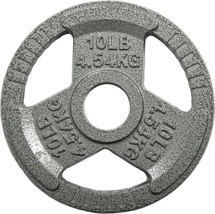 Halterschijf van gietijzer voor krachttraining en gewichtheffen - 4,5 kg