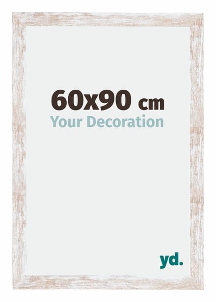Your Decoration - Fotolijst 60x90 cm - MDF - White Wash - Catania