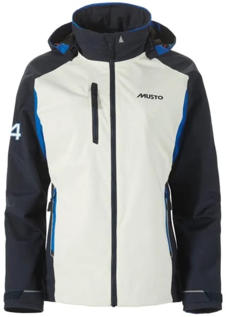Blauwe dames regenjas Sardinia 2.0 van Musto L