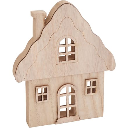 VBS Huis-Silhouet "Wintertijd"