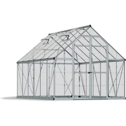 Canopia Tuinkas Octave 8x12 - Polycarbonaat - Zilver - 244x367x229cm