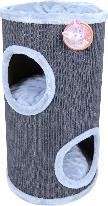 Boon klimton sisal 2 gaats zwart/grijs, 75 cm.