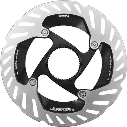 Remschijf met borgring interne spline Shimano RT-CL900 Center Lock Ice Technoligies Freeza
