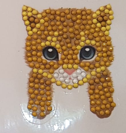 Crystal Art Motif Kit® Kat - Sticker - Inclusief gereedschap