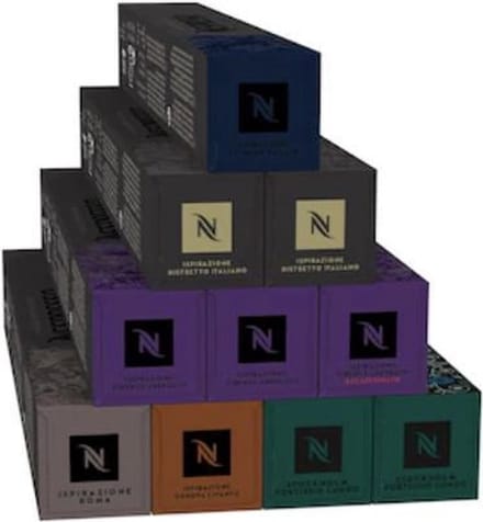 Nespresso Intens pakket - Koffie cups 100 capsules