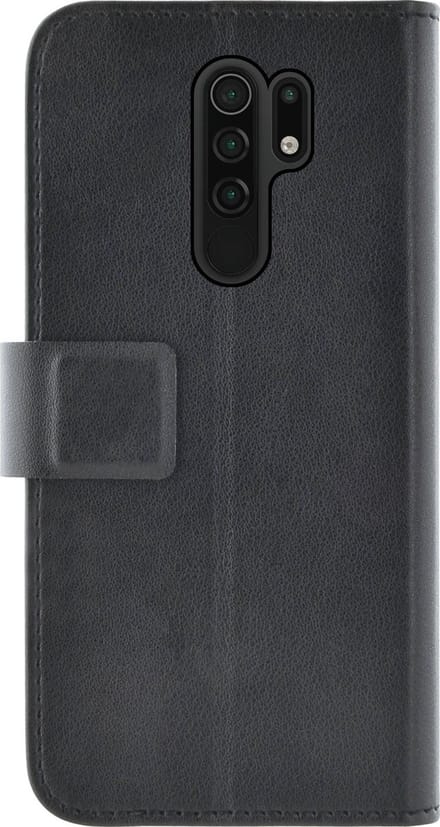 Azuri Xiaomi Redmi 9 hoesje - Walletcase - Zwart