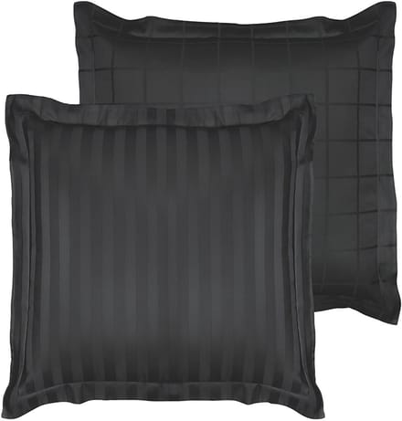 De Witte Lietaer Zygo Kussensloop - Ebony 60x70