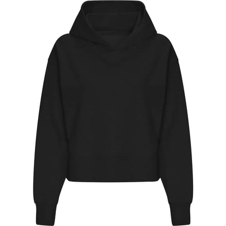 Just Hoods Women's Relaxed Hoodie JH305 - Deep Black - S