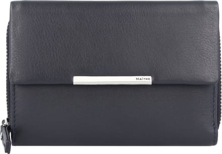 Maître Portemonnee Belg Dagrete Purse MH14FZ Darkblue Donkerblauw