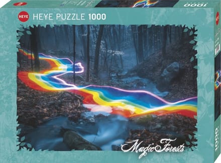 Heye Puzzel Rainbow Road 1000.