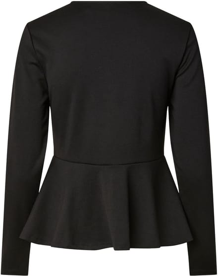 PIECES - PCALISA LS PEPLUM TOP JRS NOOS BC - Meisjes - Blouses