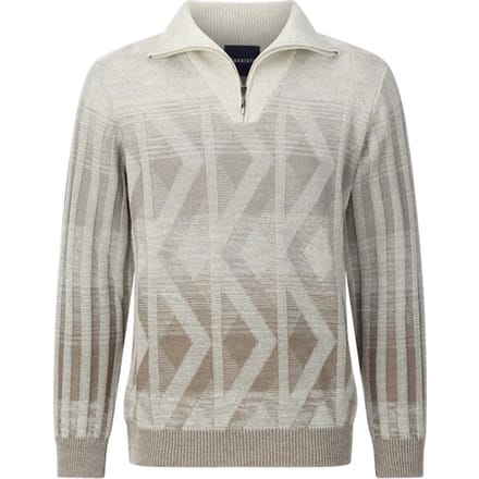 Babista herren Trui - 48/50 - beige - Plus Size