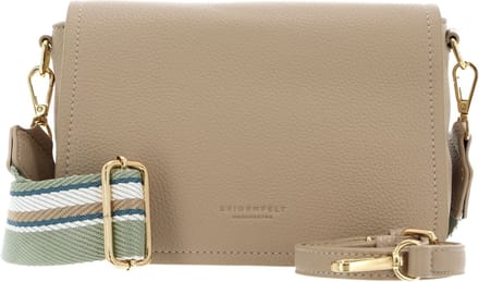 SEIDENFELT MANUFAKTUR Schoudertas Svedala Small Crossbag Cookie Dough / Gold Beige